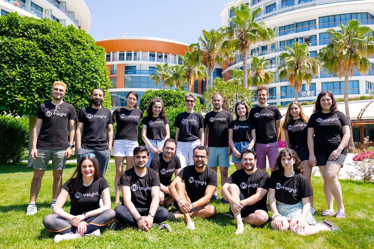 The VSight team working together