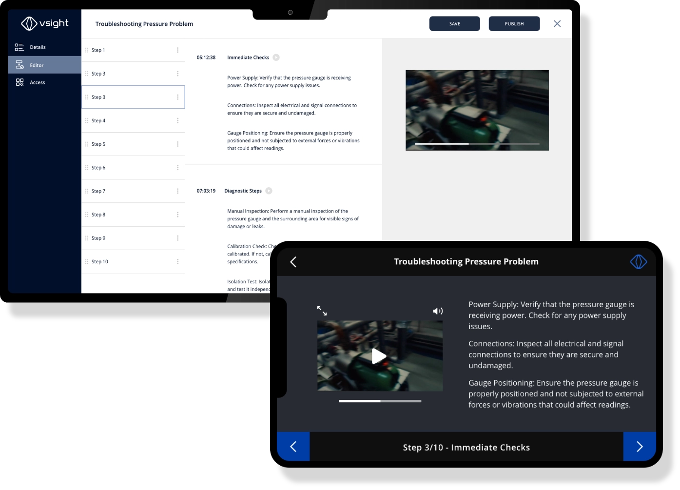 VSight VideoFlow turns on-the-job videos into step-by-step guides